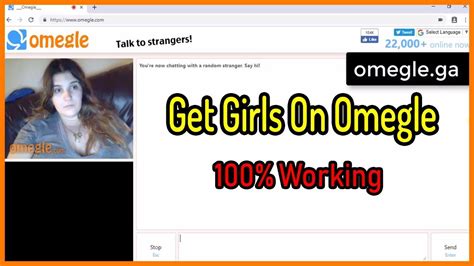 how to find girls on omegle|How to Get a Girl on Omegle or Chatroulette: 5 Steps